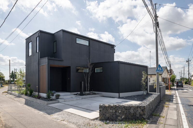 ガビオンウォールの施工実例