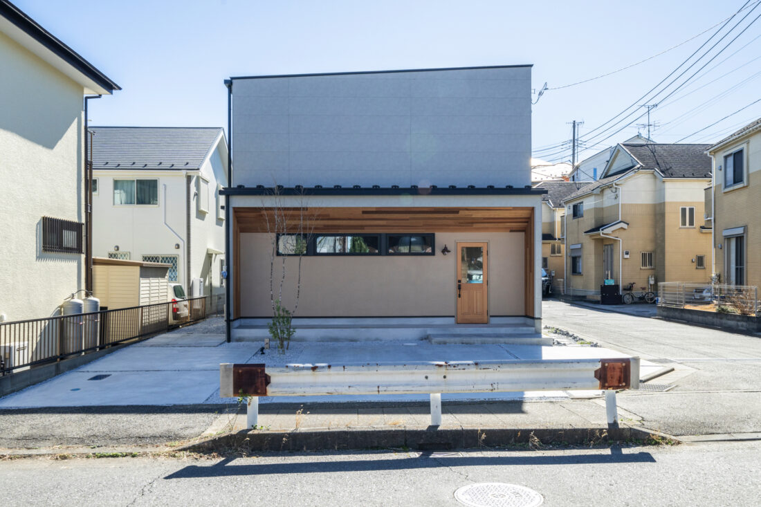 美容師が建てた店舗併用デザイナーズ住宅